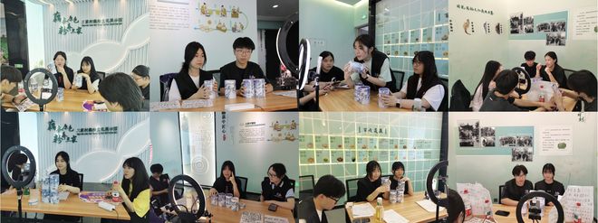 带货” 赋能非遗！三家村藕粉原产地直播AG旗舰厅app临平职高云创班 “直播(图2)